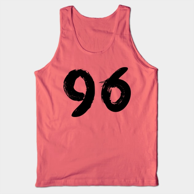 Number 96 Tank Top by Erena Samohai